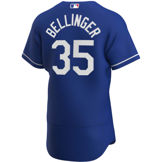 Men’s Los Angeles Dodgers Cody Bellinger #35 Royal Color Alternate 2020 ...